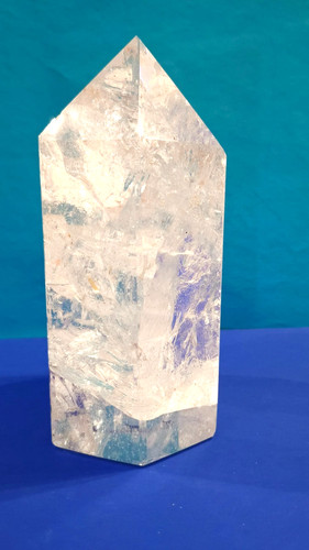 Large quartz crystal point - quartz,