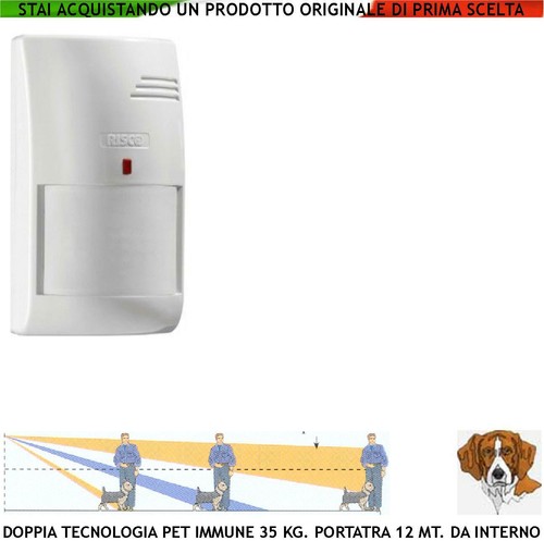 Sensore pet immune discrimina - sensore,