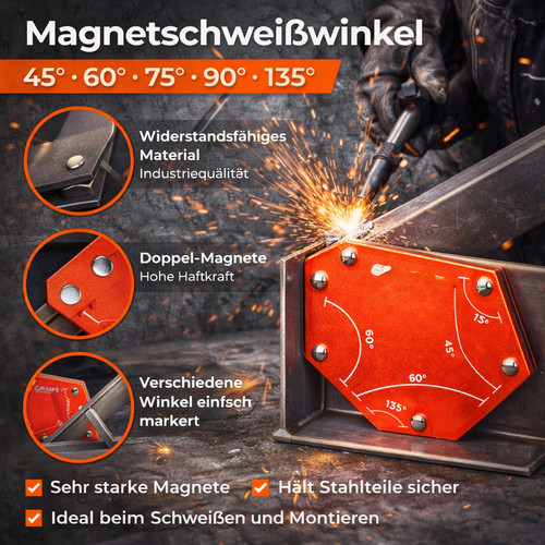 Angolo saldatura magnetico - di,