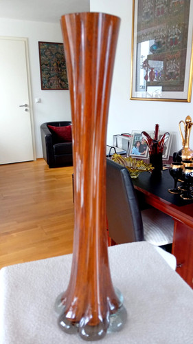 Vaso alto vetro murano - vetro,